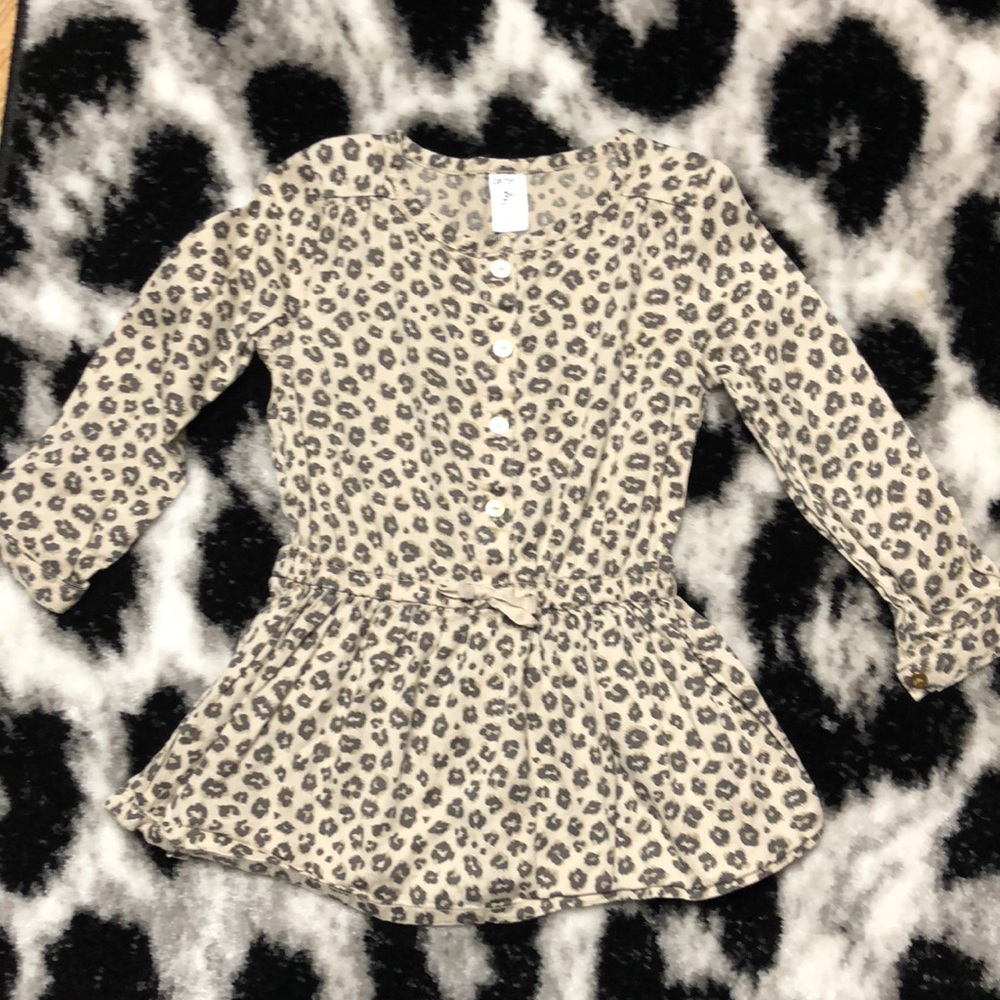 Carter’s 3T Animal Print Tunic Dress 🐆